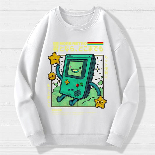Retro Games Geek Cotton Sweatshirt