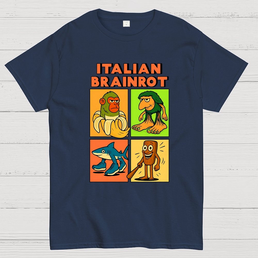 Italian Brainrot Meme Geek T-Shirt