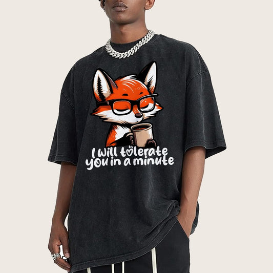 Tolerant Fox Vintage Distressed T-shirt