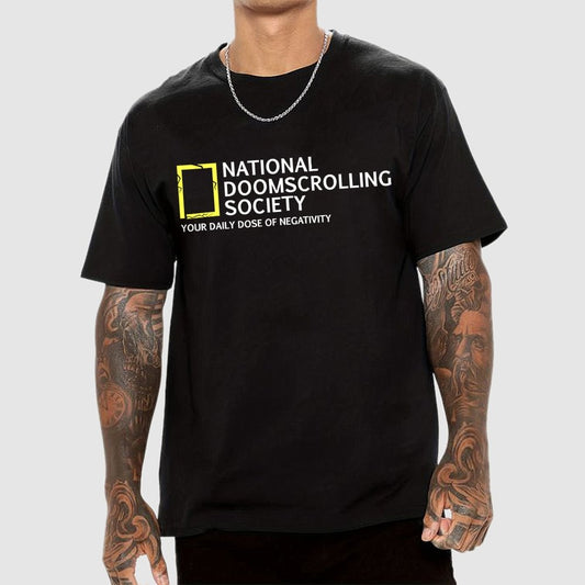 National Doomscrolling Society Geek T-Shirt