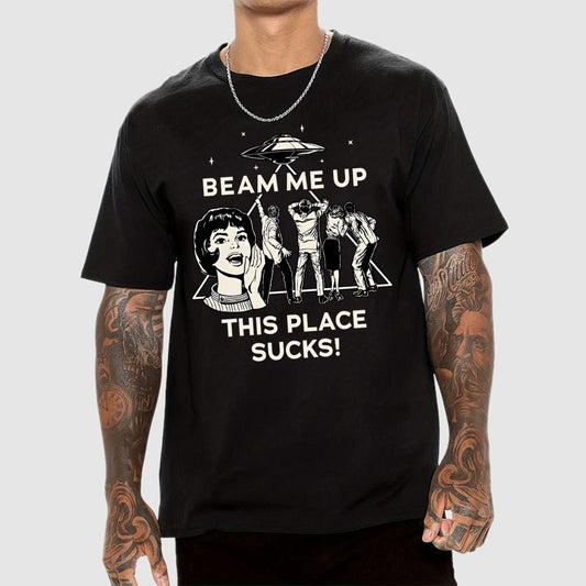 ZAP ME OUT THIS PLACE SUCKS! Geek T-Shirt