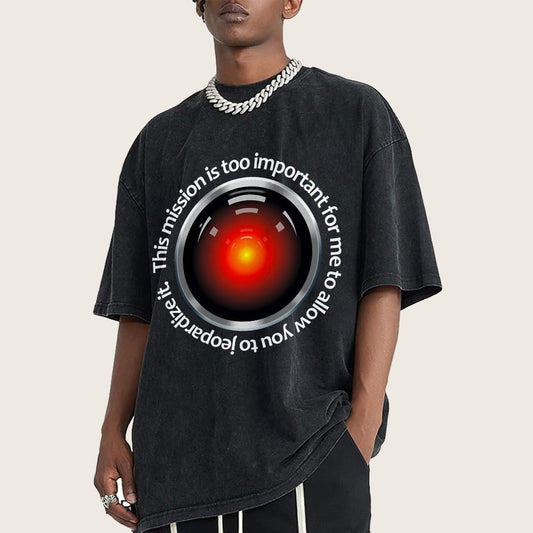 This Mission Is Too Important For Me To Allow You To Jeopardize It. Vintage Distressed T-shirt