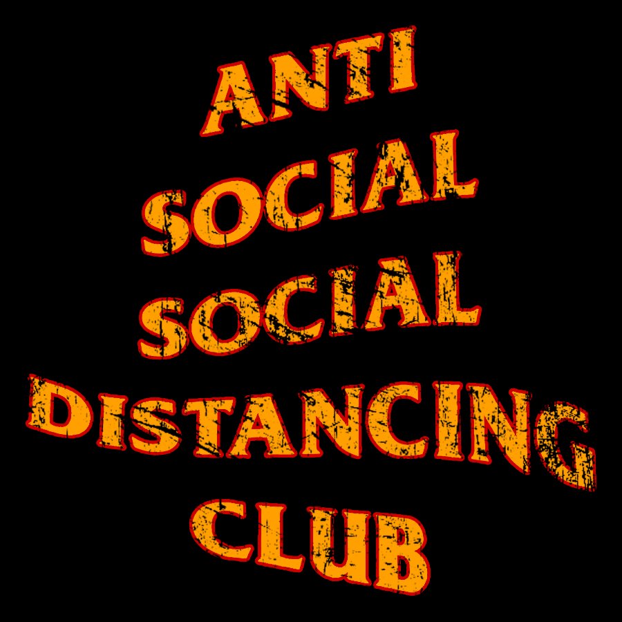 Social Distancing Club Geek T-Shirt