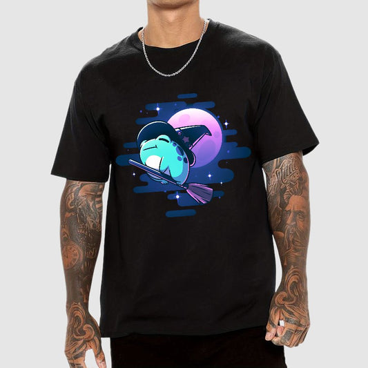Halloween Frog Witch Geek T-Shirt