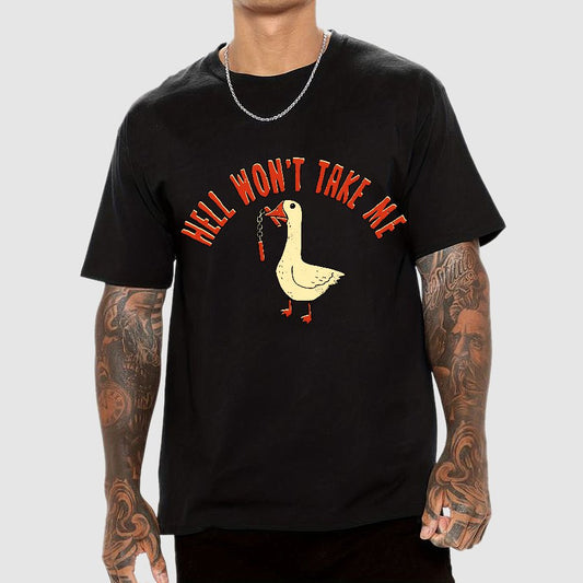 Hell Won't Take Me Geek T-Shirt