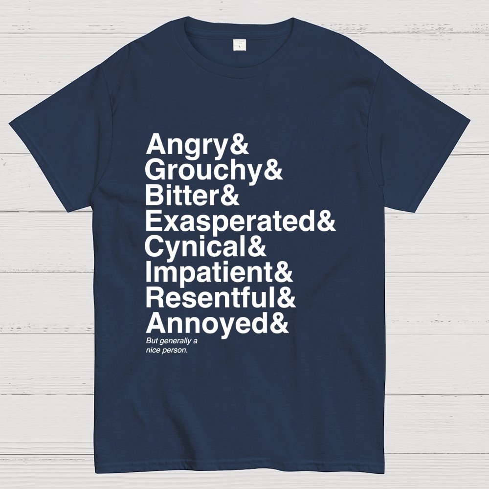 Generally A Nice Person Geek T-Shirt