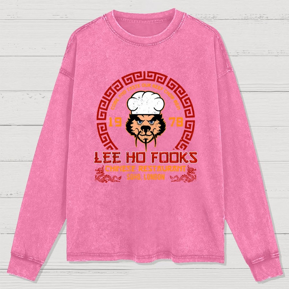 Lee Ho Fooks Washed Long Sleeve Tee