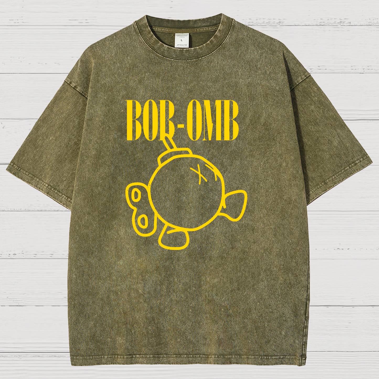 Grunge Bomb Vintage Distressed T-shirt