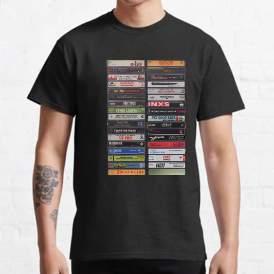 Classic Cassette Tape Geeky T-Shirt