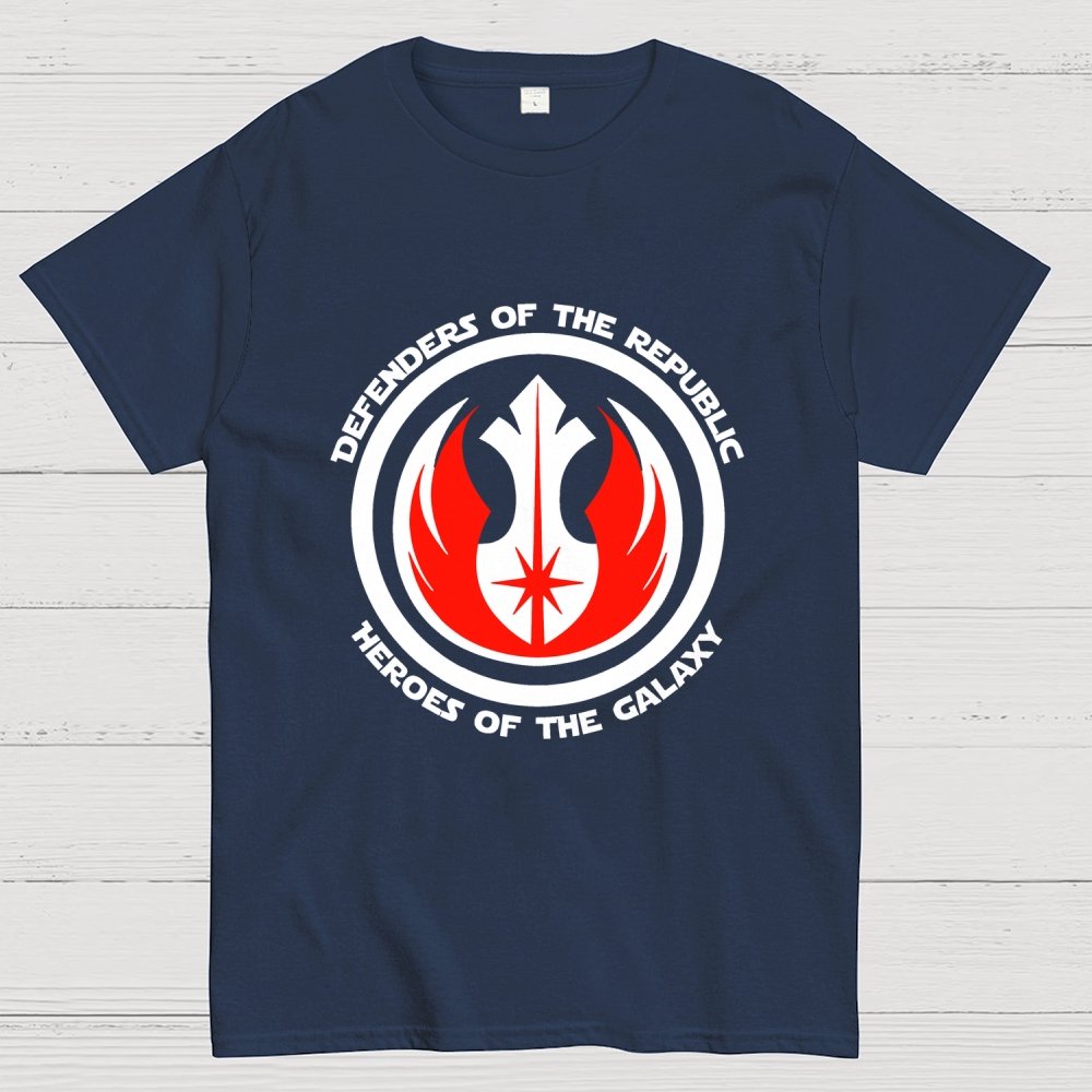 Protectors Of The Republic Heroes Of The Galaxy Geek T-Shirt