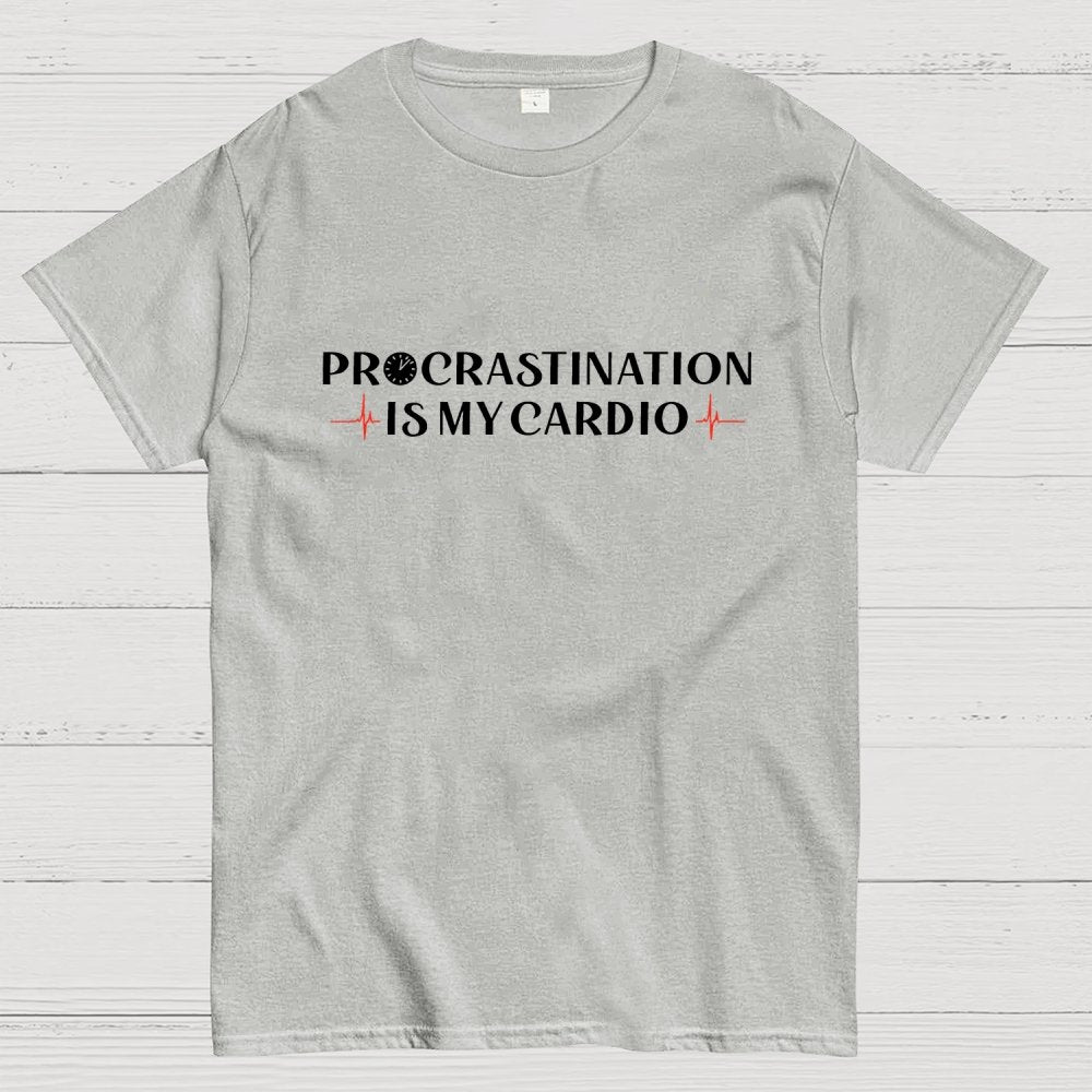 Procrastination Cardio Geek T-Shirt