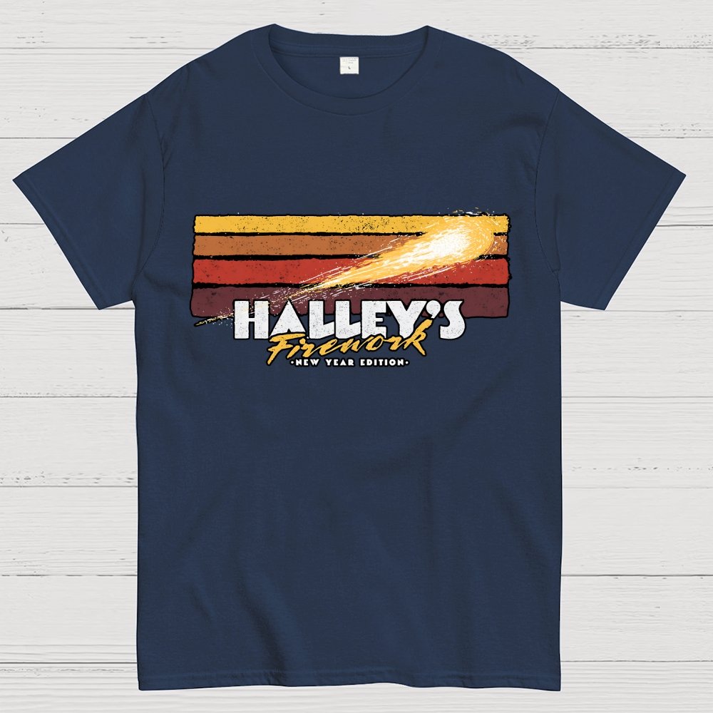 Halley's Firework Geek T-Shirt