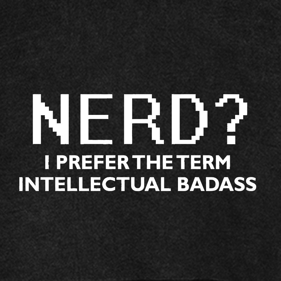 Funny Nerd Vintage Distressed Hoodie
