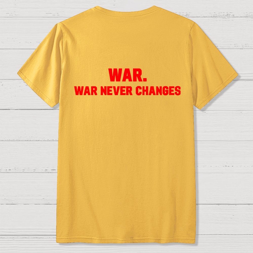 Eternal War Front And Back Printing Geek T-Shirt