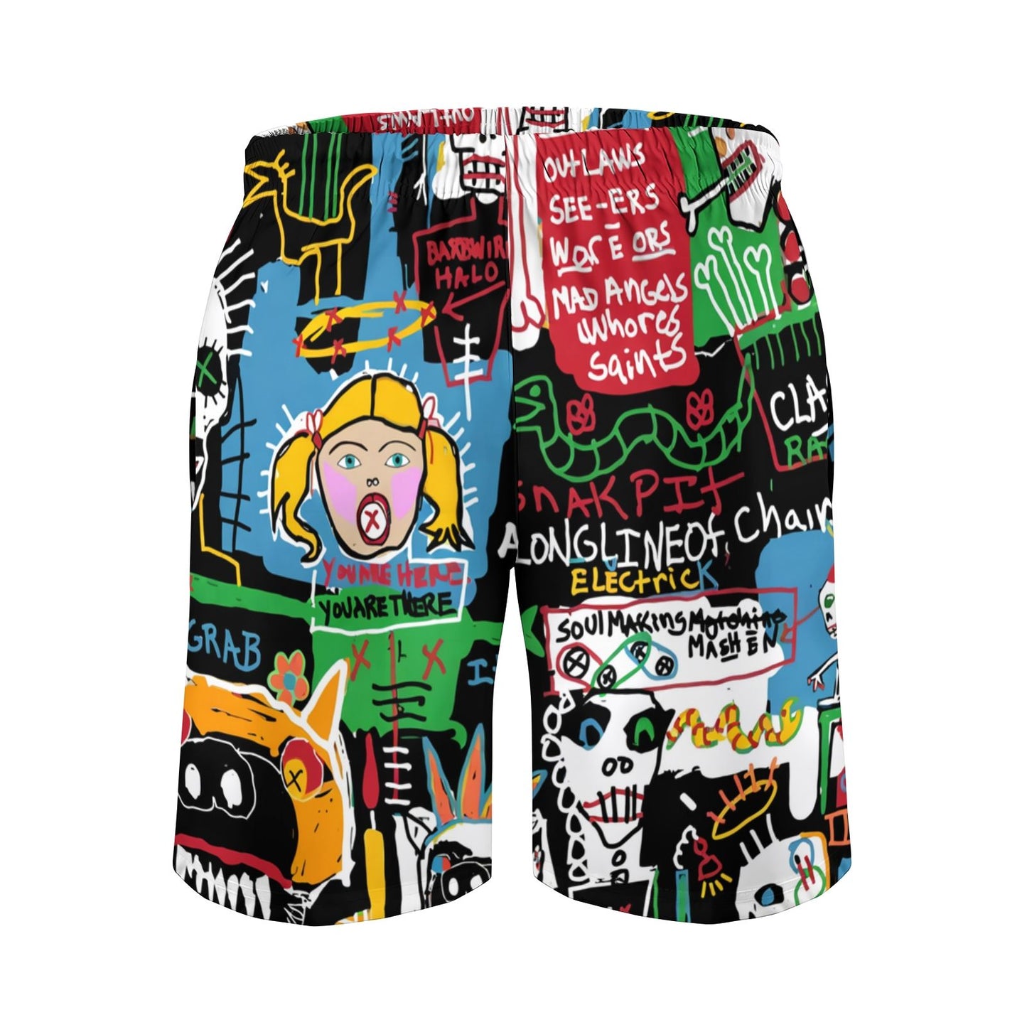 Vintage Graffiti Geek Shorts
