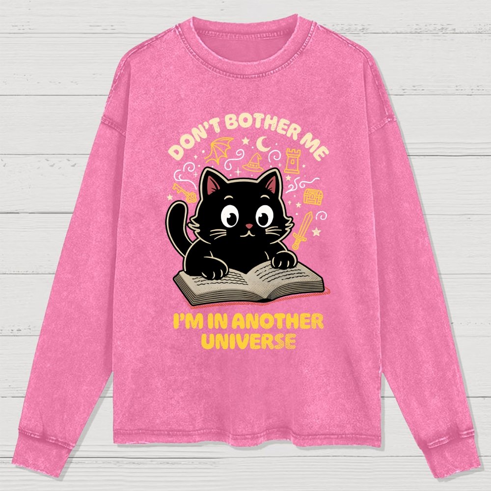 I'm In Another Universe Washed Long Sleeve Tee
