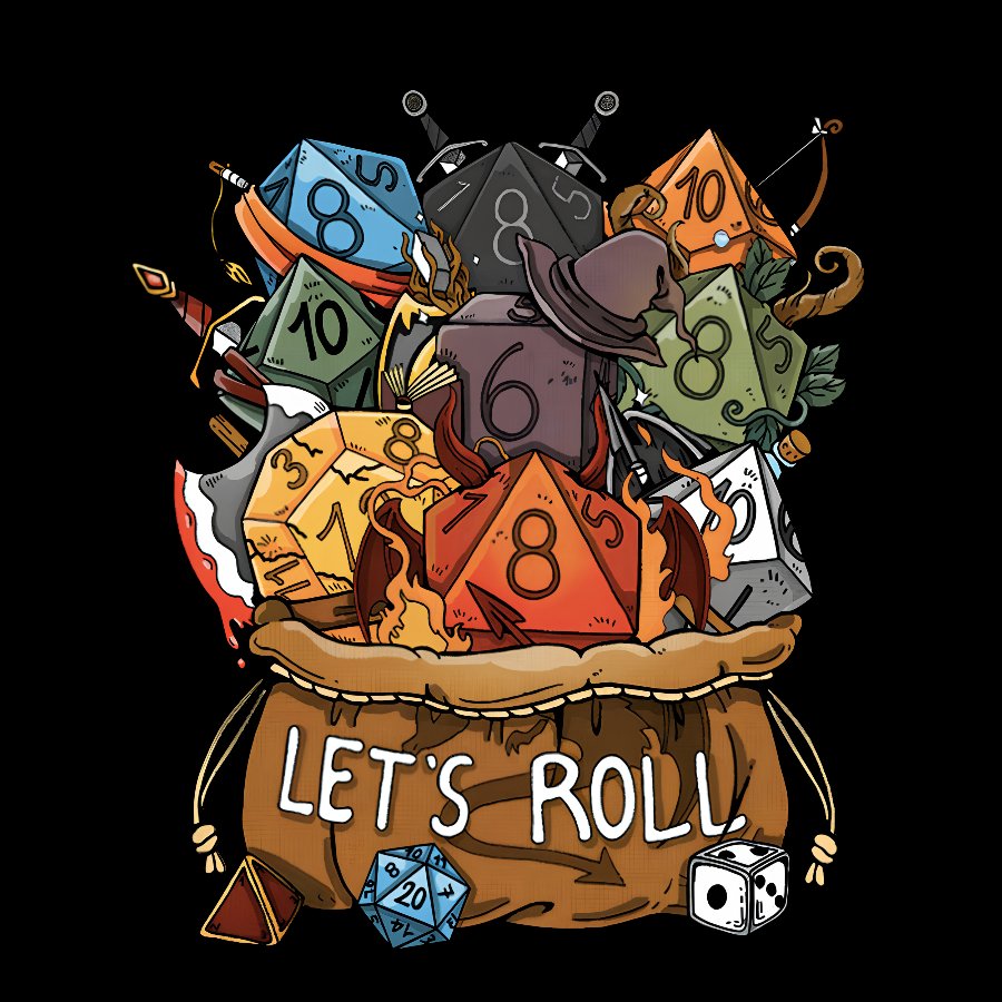 Let's Roll Nerdy T-Shirt
