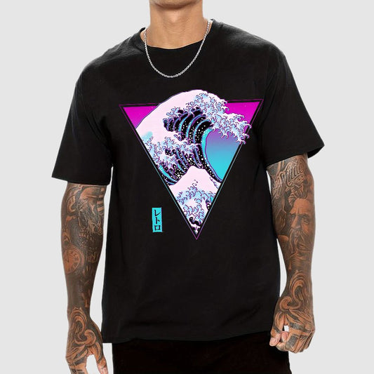 The great synthwave Geek T-Shirt