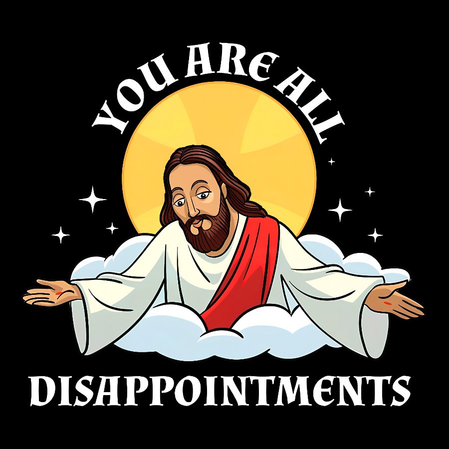 You Are All Disappointments funny Geek T-Shirt