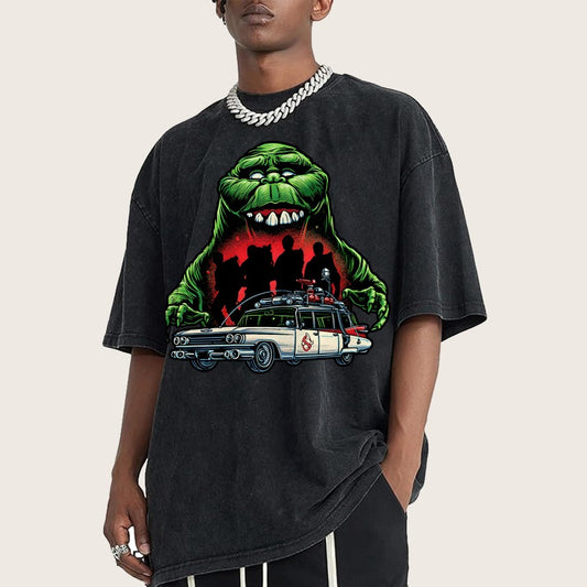 Green Slime Vintage Distressed T-shirt