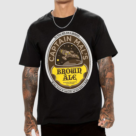 Captain's Brown Ale Geek T-Shirt