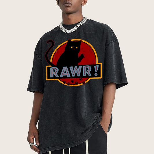 Rawr!Vintage Distressed T-shirt