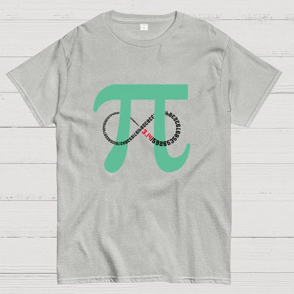 Pi Day Infinity Symbol Geek T-Shirt