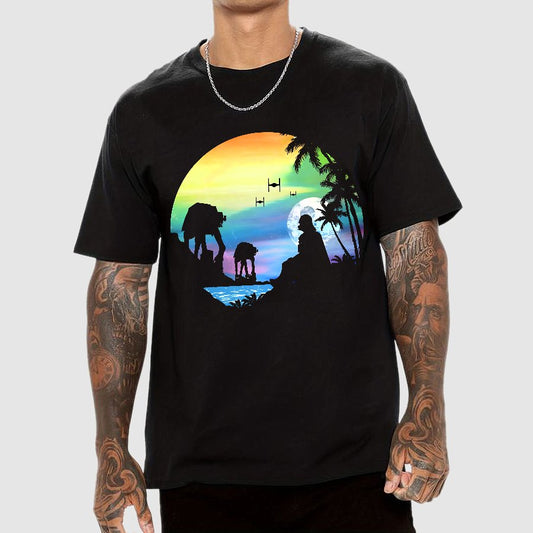 Conquer the paradise Geek T-Shirt