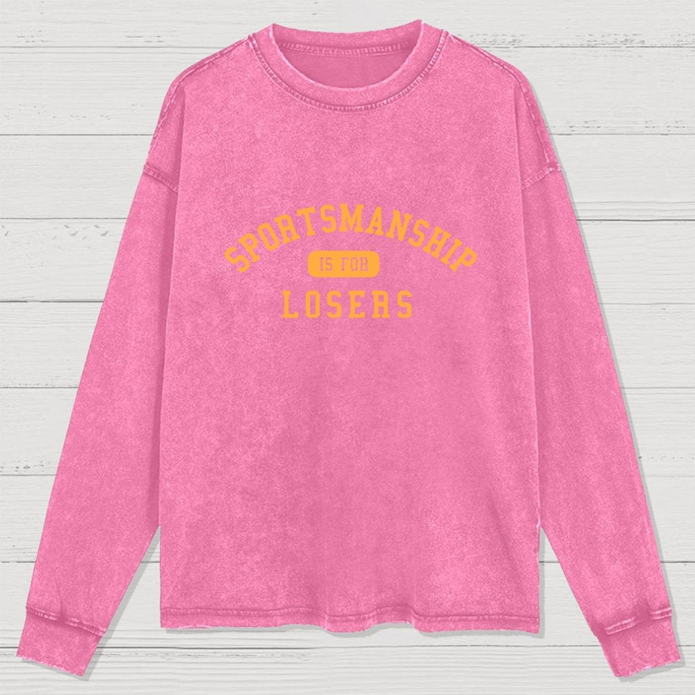 Sportsmanship Washed Long Sleeve Tee