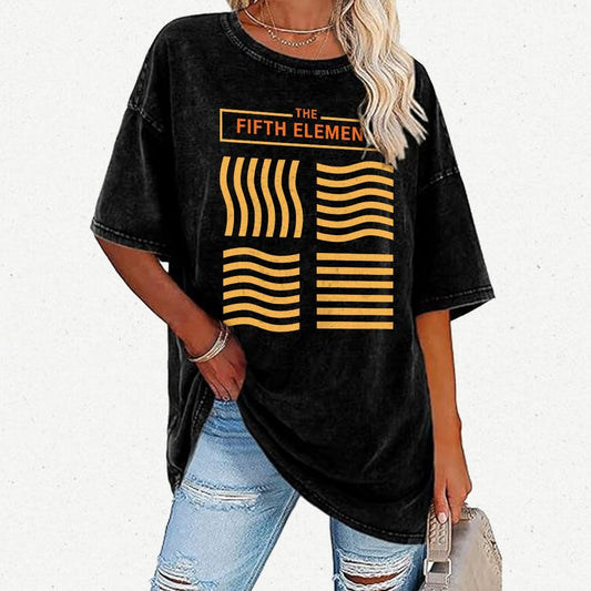 Elemental Stones Nerd Vintage Distressed T-shirt
