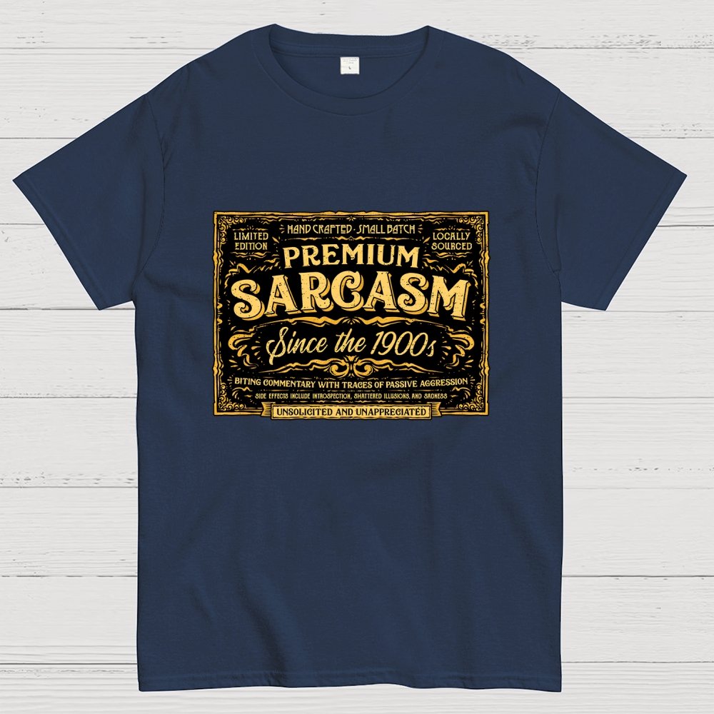 Premium Sarcasm Geek T-Shirt