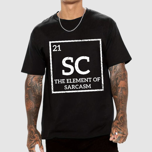 Sc The Element Of Sarcasm Geek T-Shirt