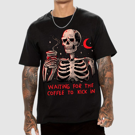 Coffee Keeps Me Alive Geek T-Shirt