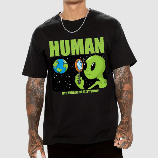 Human My Favorite Reality Show Geek T-Shirt
