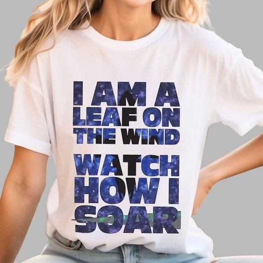 Leaf on the Wind Unisex Geek T-Shirt
