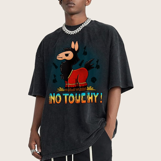 No Touchy! Vintage Distressed T-shirt