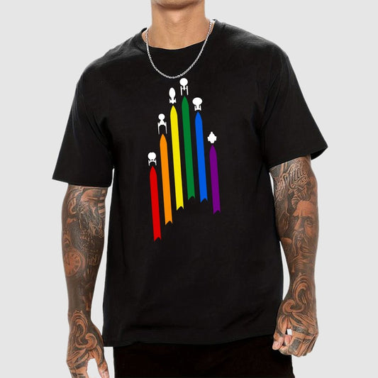 Light-speed spaceship Geek T-Shirt