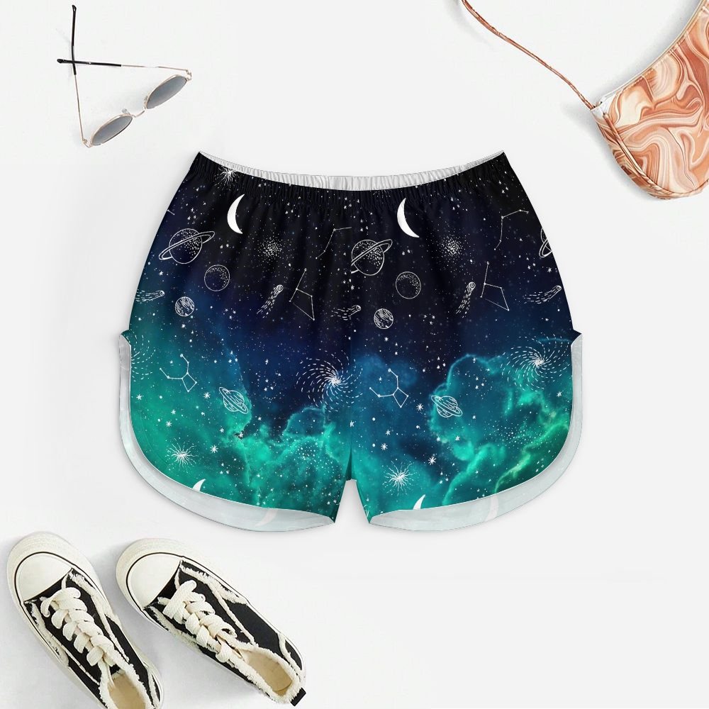 Starry Constellation Women's Geek Suspender Cami Set
