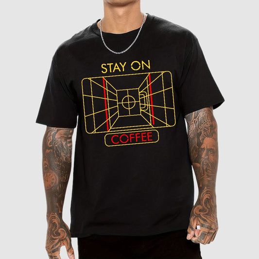 Stay On Coffee Geek T-Shirt