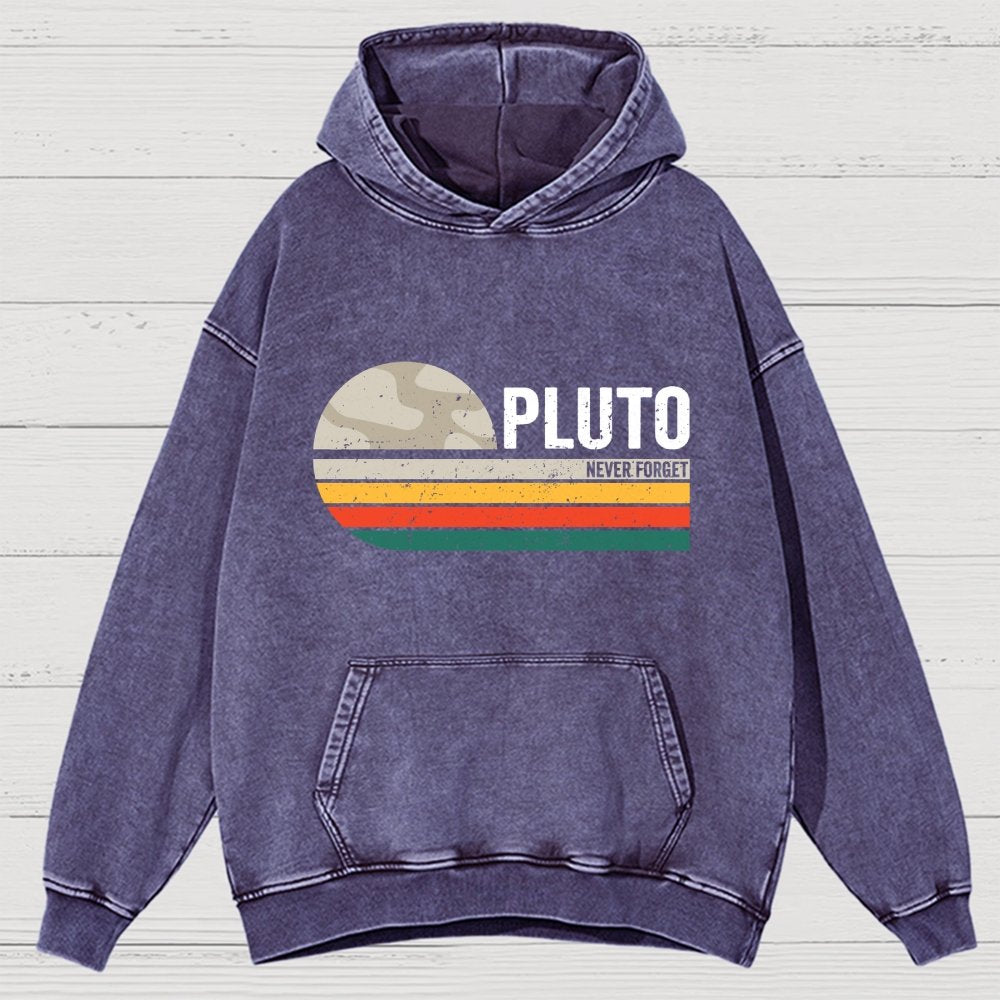 Pluto Vintage Vintage Distressed Hoodie