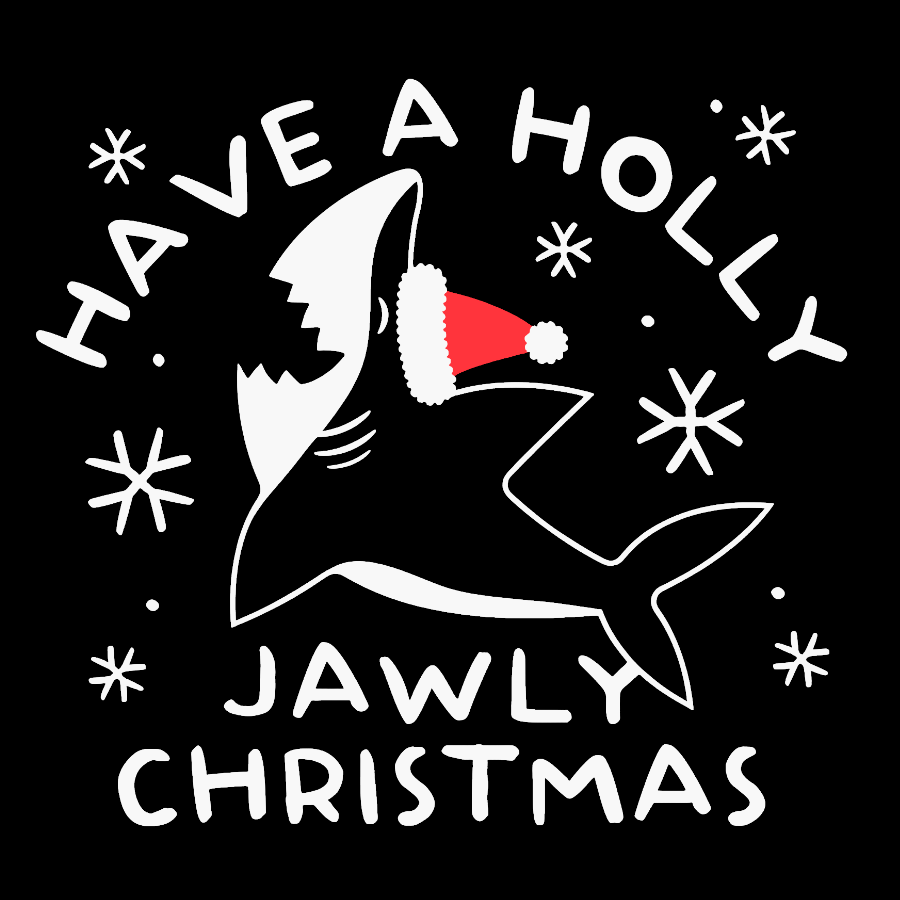Have A Holly Jawly Christmas Geek T-Shirt