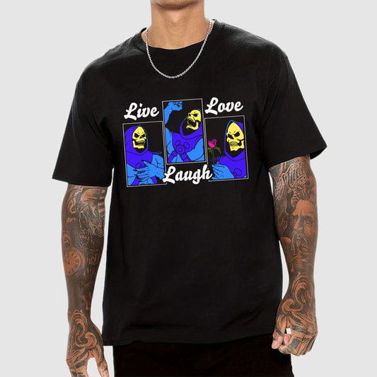 Live Laugh Love Geek T-Shirt