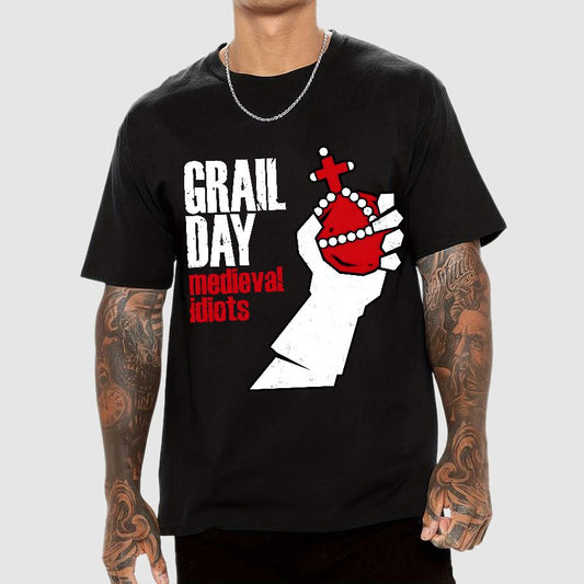 Medieval Idiots Geek T-Shirt
