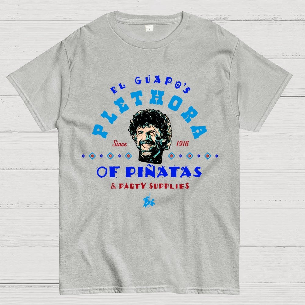 A Character's Plethora of Pinatas & Party Supplies Geek T-Shirt