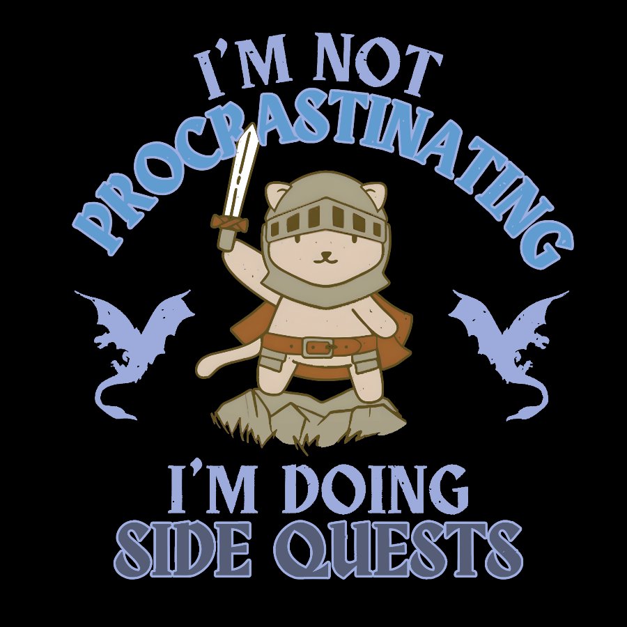 I'm Doing Side Quests Geek T-Shirt