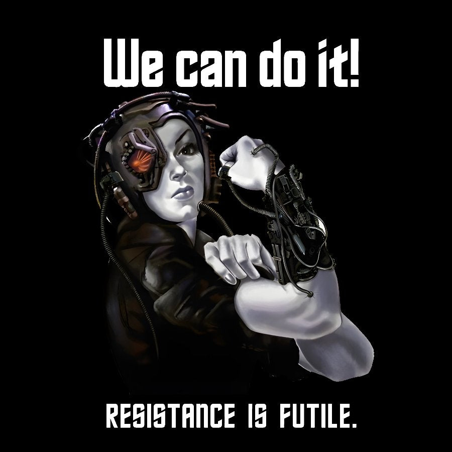 We Can Do It Opposing is Hopeless Geek T-Shirt