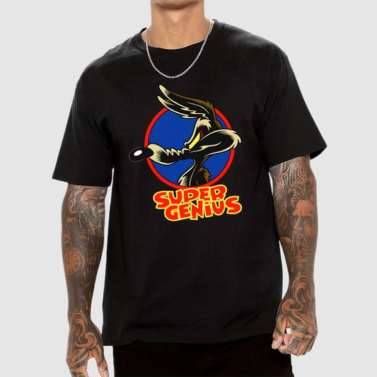 Dick Coyote Super Genius Geek T-Shirt