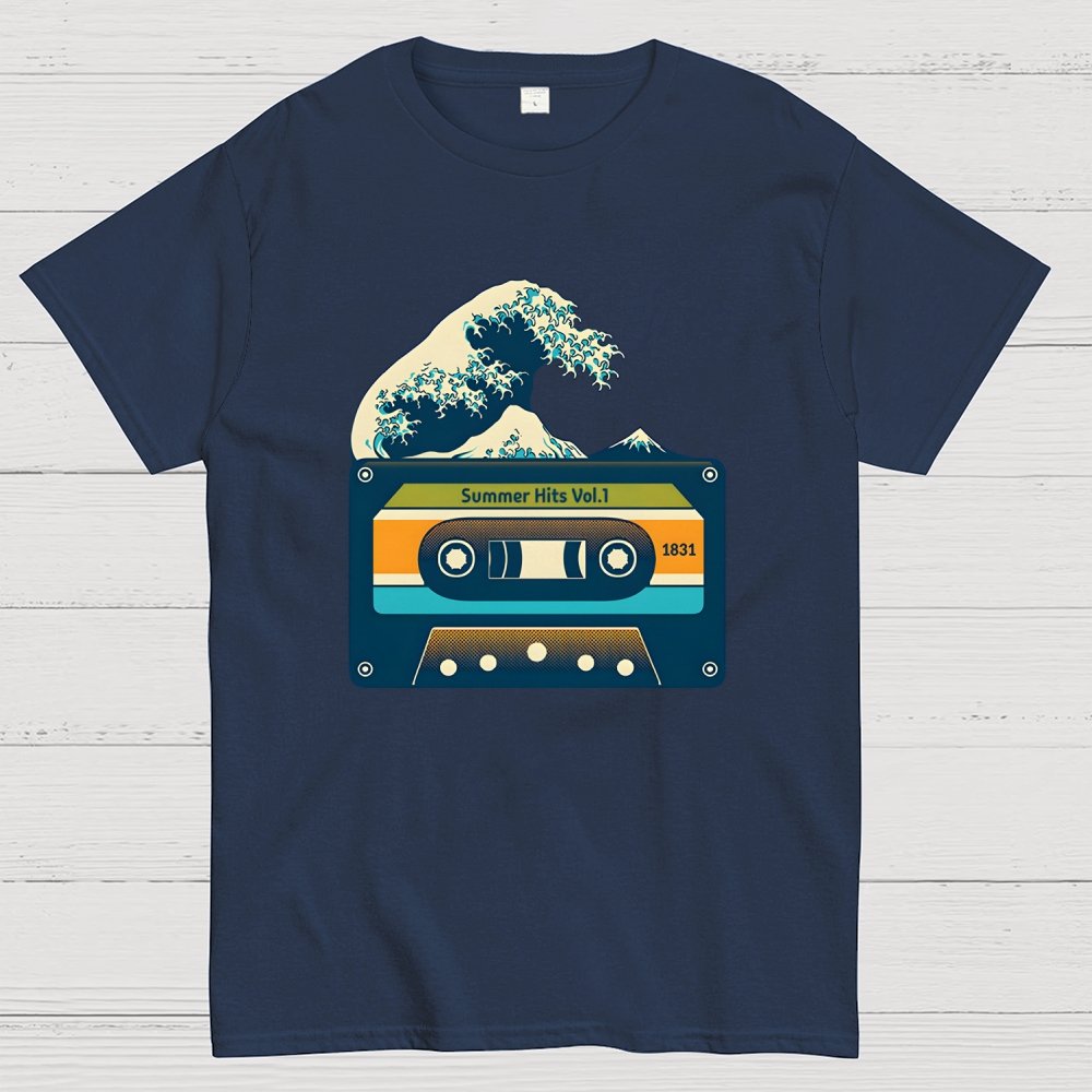 Summer Hits Of Kanagawa Cassette Geek T-Shirt