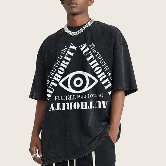 Truth Is The Authority Vintage Distressed T-shirt