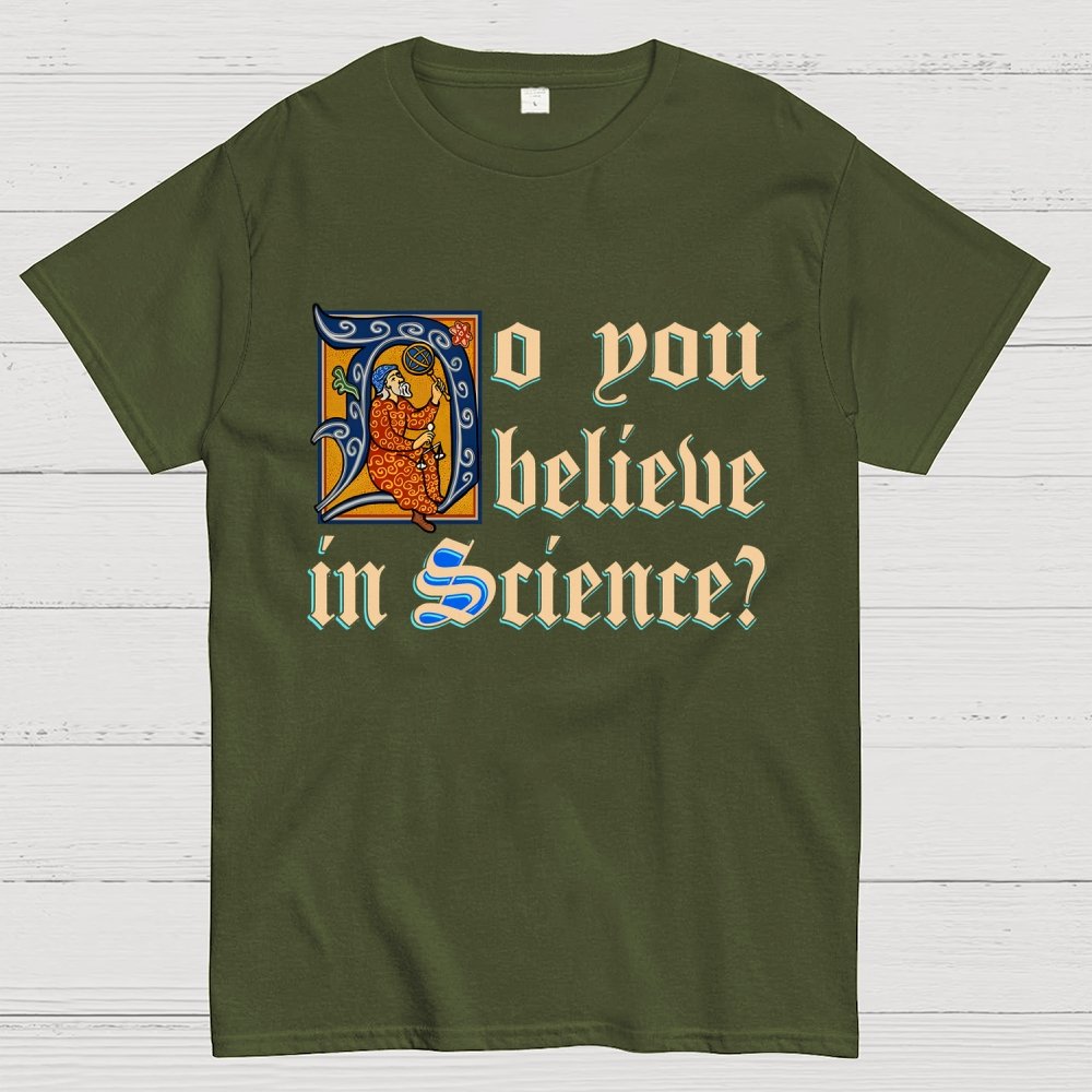 Illuminated Scientist Geek T-Shirt